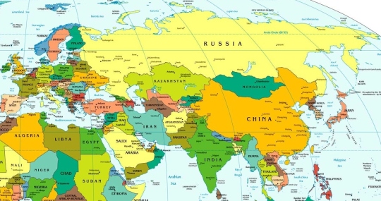 Eurasia Map
